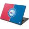 NBA Philadelphia 76ers Canvas Split Dell Chromebook Skin