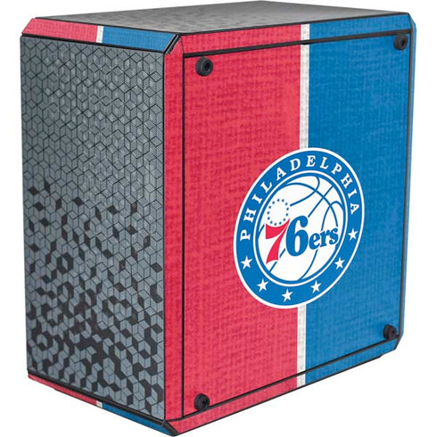 NBA Philadelphia 76ers Canvas Split Cooler Master MasterBox Q300L Mini Tower Skin