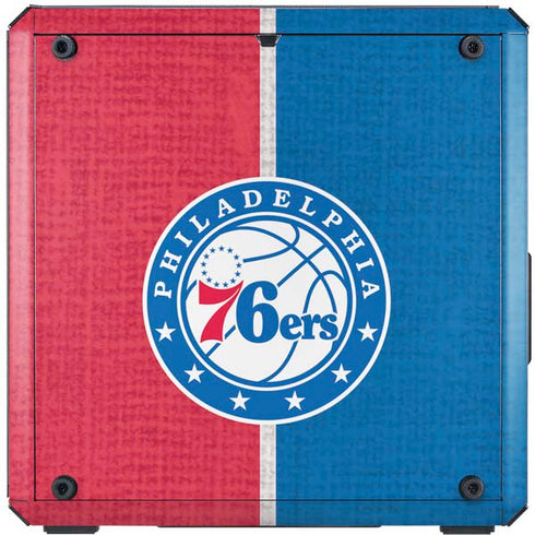 NBA Philadelphia 76ers Canvas Split Cooler Master MasterBox Q300L Mini Tower Skin