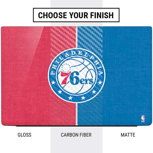 NBA Philadelphia 76ers Canvas Split Dell Vostro Skin