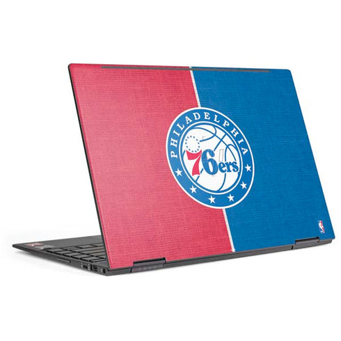 NBA Philadelphia 76ers Canvas Split HP Envy Skin