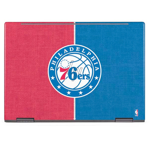 NBA Philadelphia 76ers Canvas Split HP Envy Skin