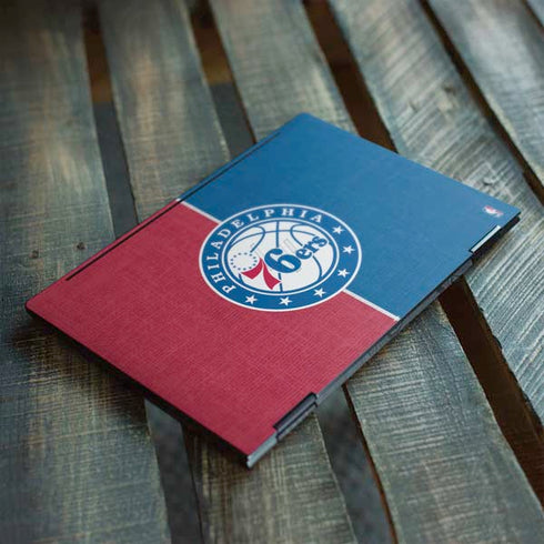 NBA Philadelphia 76ers Canvas Split HP Envy Skin