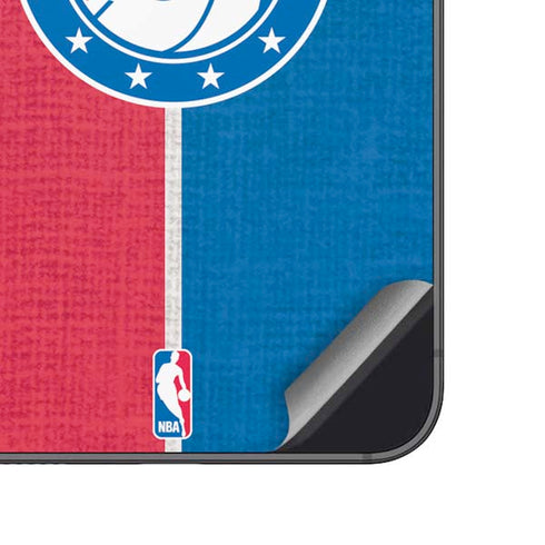NBA Philadelphia 76ers Canvas Split Galaxy A14 5G Skin