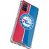 NBA Philadelphia 76ers Canvas Split Galaxy A51 5G Clear Case