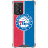 NBA Philadelphia 76ers Canvas Split Galaxy A52 5G Clear Case