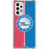 NBA Philadelphia 76ers Canvas Split Galaxy A53 5G Clear Case