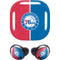 NBA Philadelphia 76ers Canvas Split Galaxy Buds Pro Skin