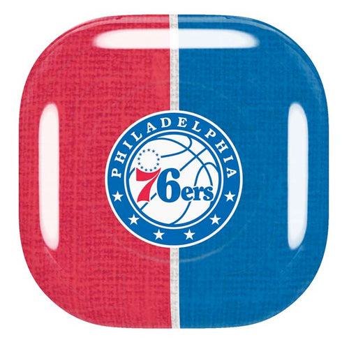 NBA Philadelphia 76ers Canvas Split Galaxy Buds Pro Skin