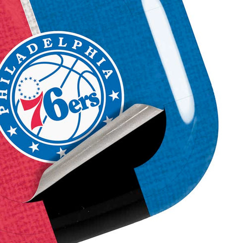 NBA Philadelphia 76ers Canvas Split Galaxy Buds Pro Skin