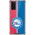 NBA Philadelphia 76ers Canvas Split Galaxy Note20 5G Clear Case