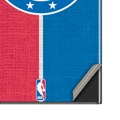 NBA Philadelphia 76ers Canvas Split Galaxy Note20 Ultra 5G Skin