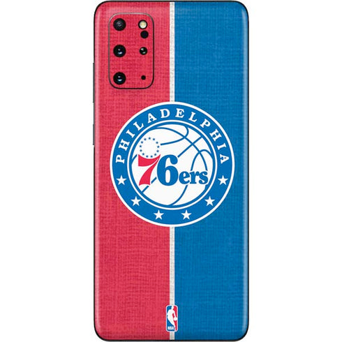 NBA Philadelphia 76ers Canvas Split Galaxy S20 Plus Skin