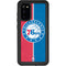 NBA Philadelphia 76ers Canvas Split Galaxy S20 Waterproof Case