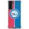 NBA Philadelphia 76ers Canvas Split Galaxy S21 5G Clear Case