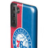 NBA Philadelphia 76ers Canvas Split Galaxy S21 FE Pro Case