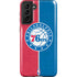 NBA Philadelphia 76ers Canvas Split Galaxy S21 Plus 5G Pro Case