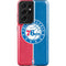 NBA Philadelphia 76ers Canvas Split Galaxy S21 Ultra 5G Pro Case