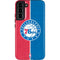 NBA Philadelphia 76ers Canvas Split Galaxy S22 Plus Pro Case