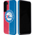 NBA Philadelphia 76ers Canvas Split Galaxy S22 Plus Pro Case