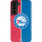 NBA Philadelphia 76ers Canvas Split Galaxy S22 Pro Case