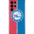 NBA Philadelphia 76ers Canvas Split Galaxy S22 Ultra Skin