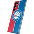NBA Philadelphia 76ers Canvas Split Galaxy S22 Ultra Skin