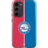 NBA Philadelphia 76ers Canvas Split Galaxy S23 Plus Pro Case