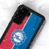 NBA Philadelphia 76ers Canvas Split Galaxy S23 Plus Waterproof Case