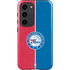 NBA Philadelphia 76ers Canvas Split Galaxy S23 Pro Case