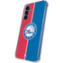 NBA Philadelphia 76ers Canvas Split Galaxy S24 Clear Case
