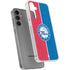 NBA Philadelphia 76ers Canvas Split Galaxy S24 Plus Clear Case