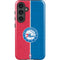 NBA Philadelphia 76ers Canvas Split Galaxy S24 Plus Impact Case