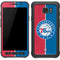 NBA Philadelphia 76ers Canvas Split Galaxy S7 Active Skin
