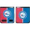 NBA Philadelphia 76ers Canvas Split Galaxy Z Flip Skin