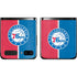 NBA Philadelphia 76ers Canvas Split Galaxy Z Flip Skin