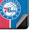 NBA Philadelphia 76ers Canvas Split Galaxy Z Flip Skin
