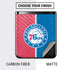 NBA Philadelphia 76ers Canvas Split Galaxy Z Flip Skin