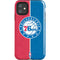NBA Philadelphia 76ers Canvas Split iPhone 11 Impact Case