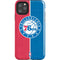 NBA Philadelphia 76ers Canvas Split iPhone 11 Pro Max Impact Case