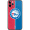 NBA Philadelphia 76ers Canvas Split iPhone 11 Pro Skin