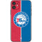 NBA Philadelphia 76ers Canvas Split iPhone 11 Skin