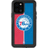 NBA Philadelphia 76ers Canvas Split iPhone 12 Pro Waterproof Case