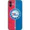 NBA Philadelphia 76ers Canvas Split iPhone 12 Skin