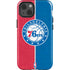 NBA Philadelphia 76ers Canvas Split iPhone 13 Impact Case