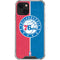 NBA Philadelphia 76ers Canvas Split iPhone 13 Mini Clear Case