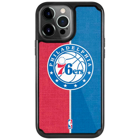 NBA Philadelphia 76ers Canvas Split iPhone 13 Pro Cargo Case