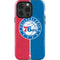 NBA Philadelphia 76ers Canvas Split iPhone 13 Pro Impact Case