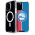 NBA Philadelphia 76ers Canvas Split iPhone 13 Pro Max MagSafe Case