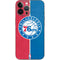 NBA Philadelphia 76ers Canvas Split iPhone 13 Pro Max Skin